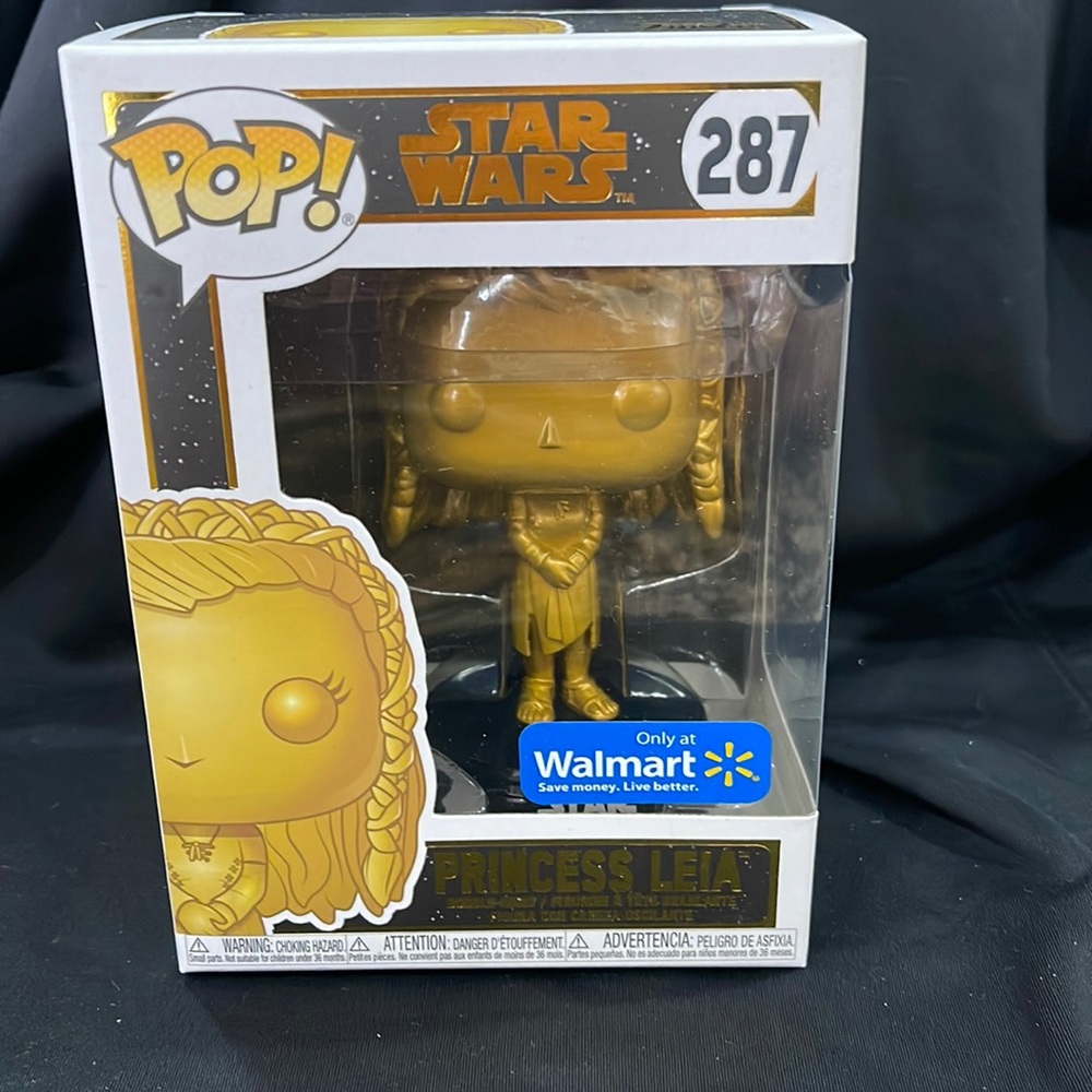 Funko Pop Gold Princess Leia